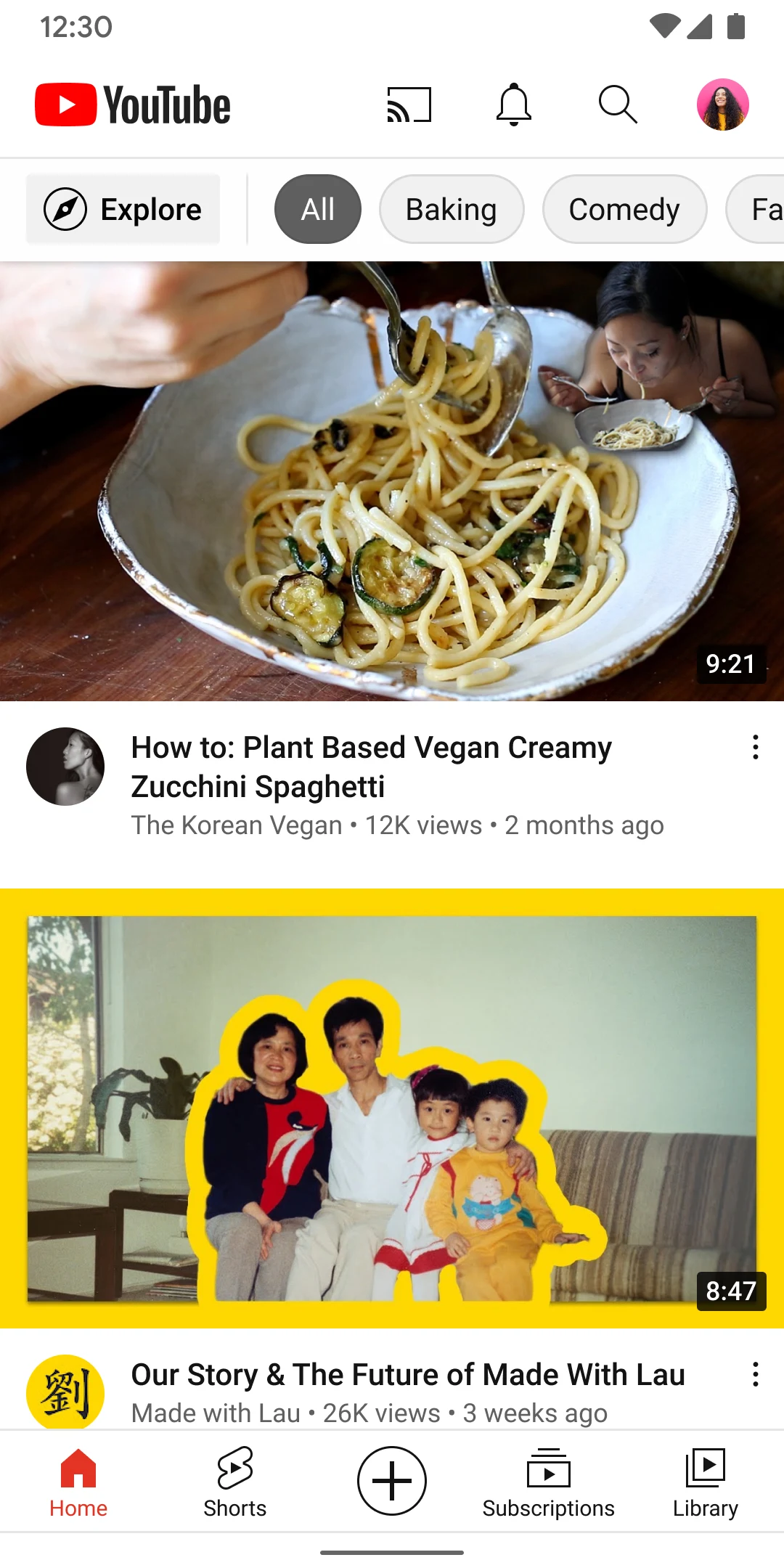 YouTube screenshot
